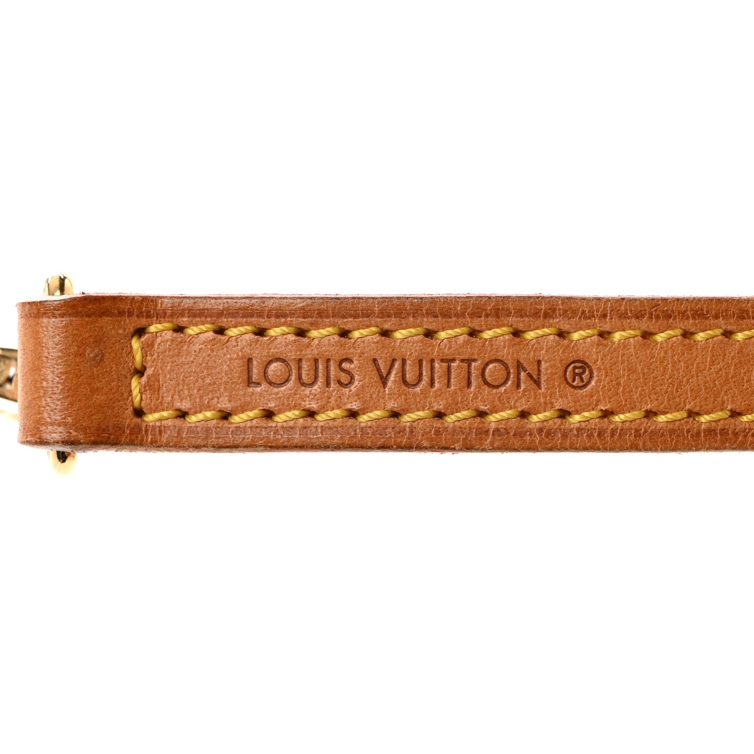 Louis Vuitton LOUIS VUITTON Vachetta 12mm Long Shoulder Strap 3 of 5