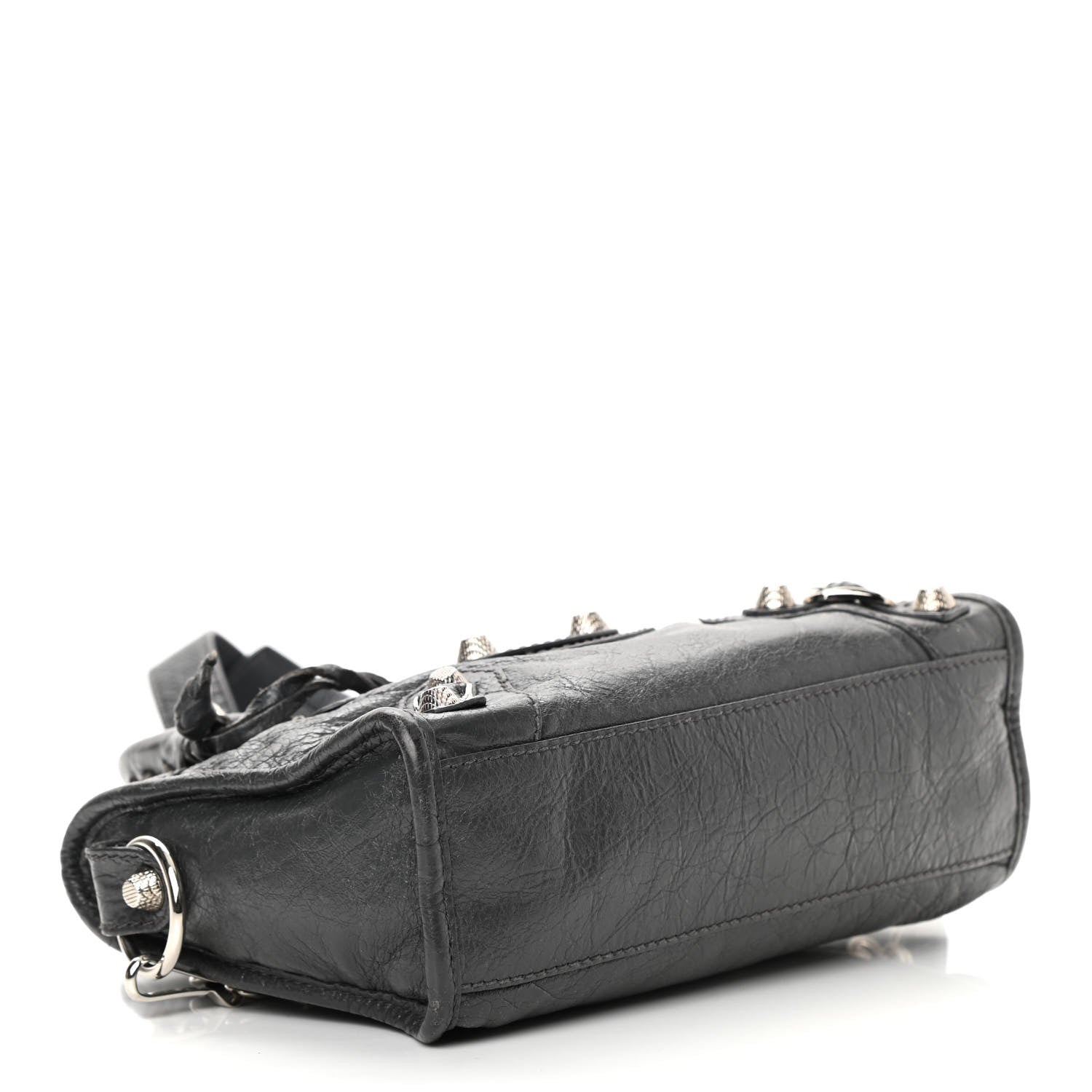 Balenciaga Agneau Giant 12 Silver Hardware Mini City Gris Fossile 4 of 13