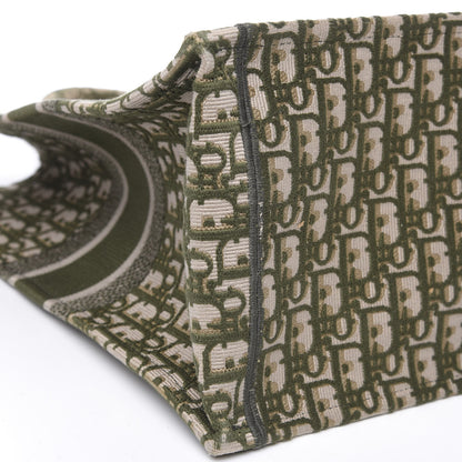 Christian Dior Oblique Book Tote Green Multicolor 11 of 13