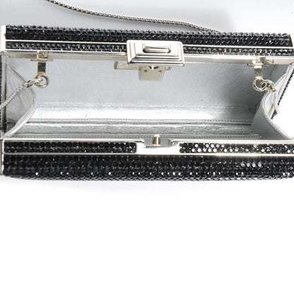 Judith Leiber Crystal MinaudiÃ¨re Clutch Black 6 of 6