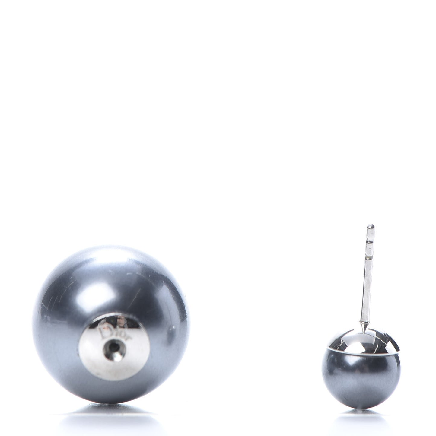Mise En Dior Tribal Earrings Grey