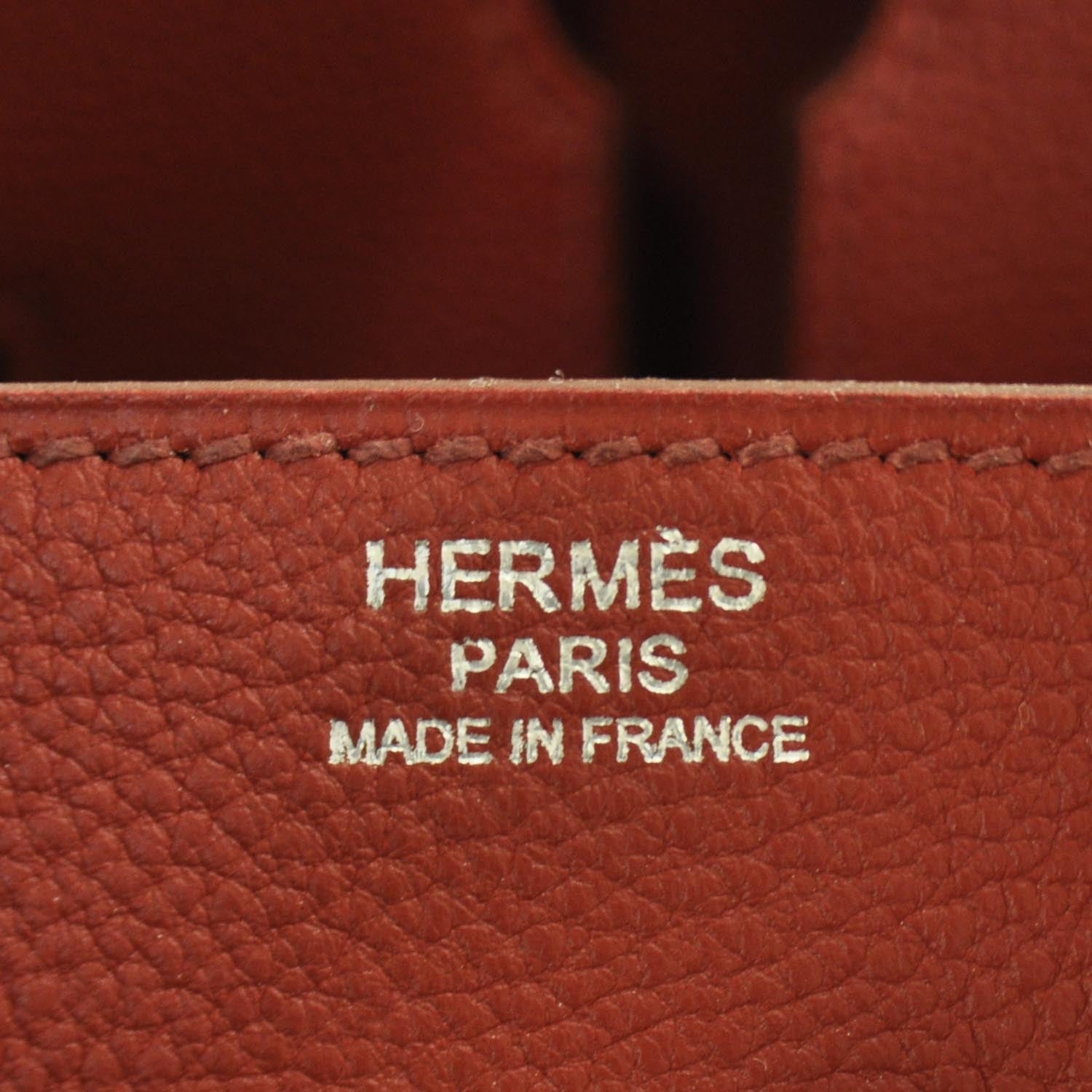 Hermes Leather BIRKIN 30 7 of 11