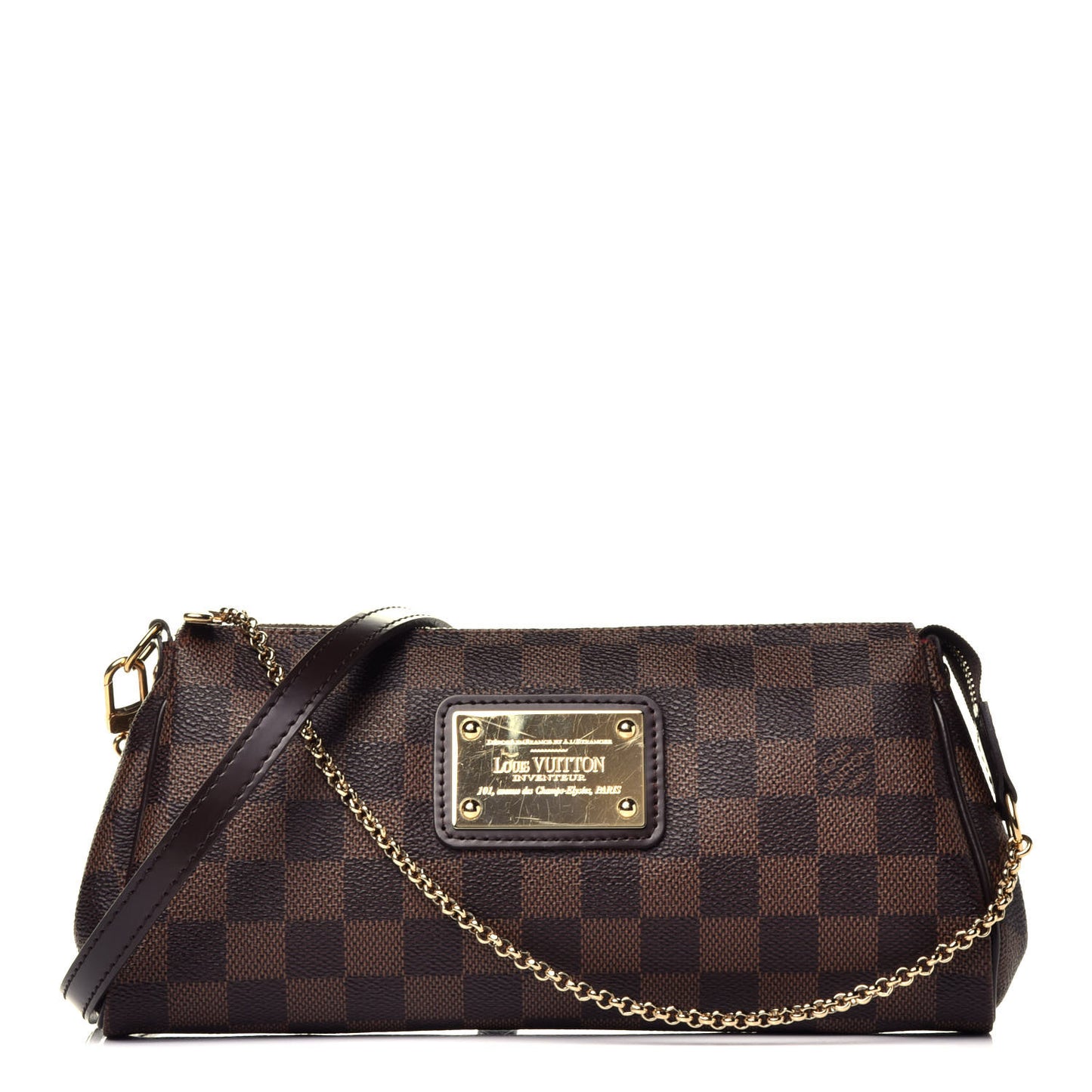 Damier Ebene Eva Clutch