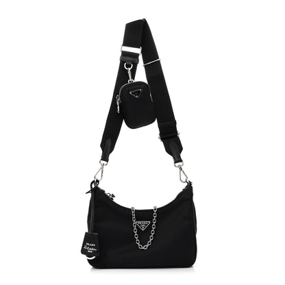Prada Nylon Re-Edition 2005 Shoulder Bag Black 1 of 11