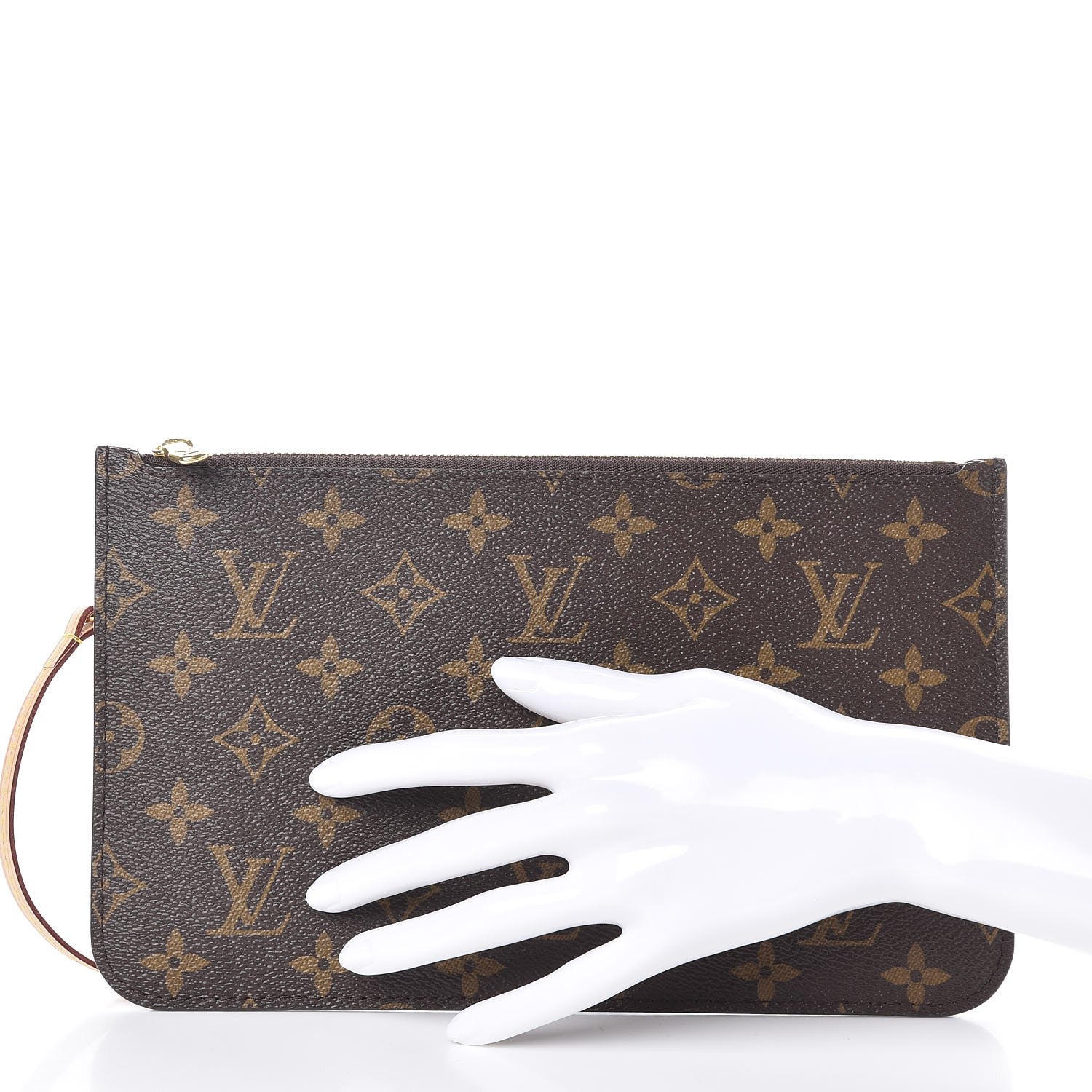 Louis Vuitton Monogram Neverfull MM GM Pochette 2 of 8