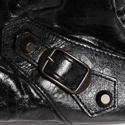 Balenciaga Agneau Classic Hardware Step Bag Black 9 of 15
