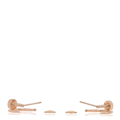Cartier 18K Pink Gold Juste Un Clou Hoop Earrings 3 of 5