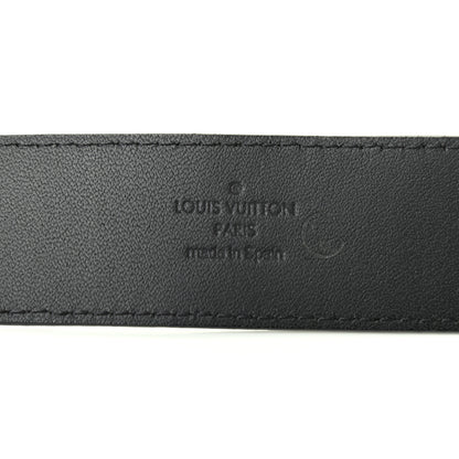 Louis Vuitton Epi Essential V 32MM Belt 85 34 Black White 5 of 8