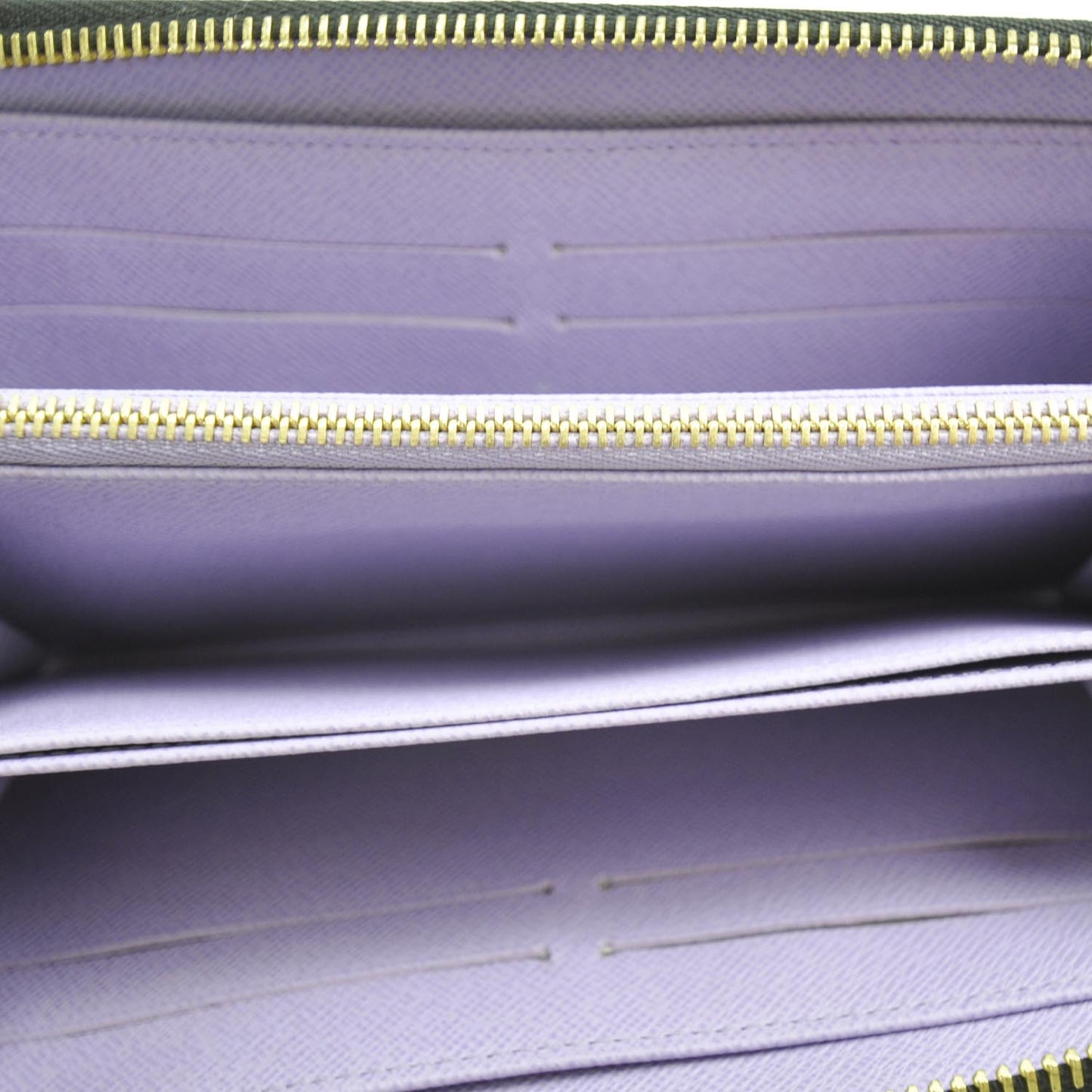 Monogram Multicolor Zippy Wallet Black Violet