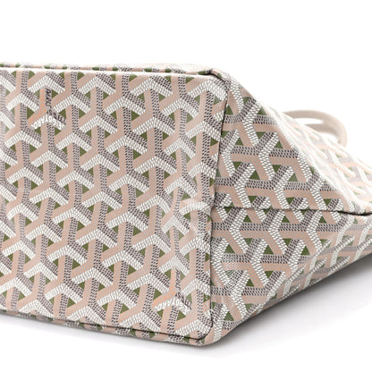 Goyard Goyardine Saint Louis Claire Voie PM Grege Khaki 11 of 12