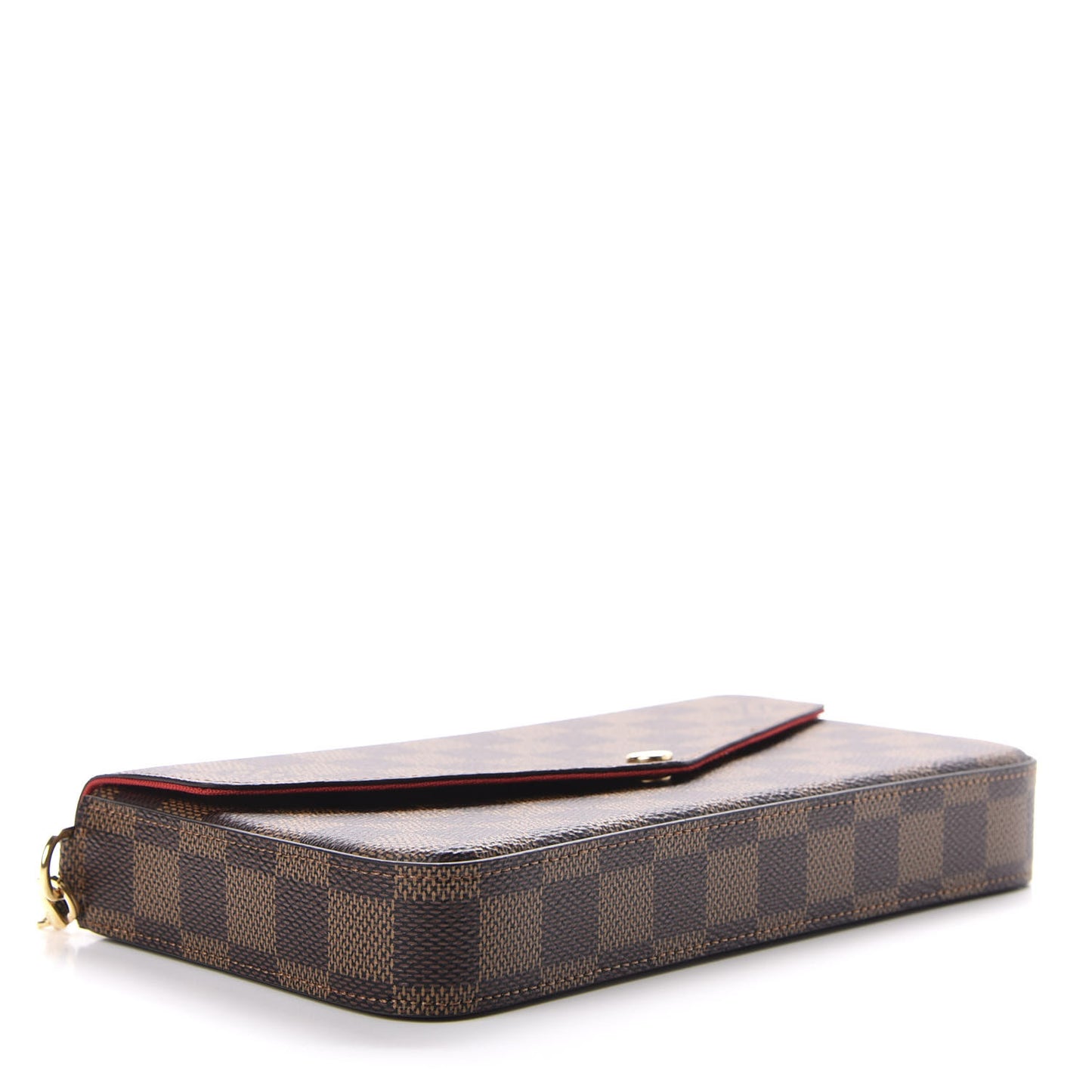 Damier Ebene Pochette Felicie Chain Wallet