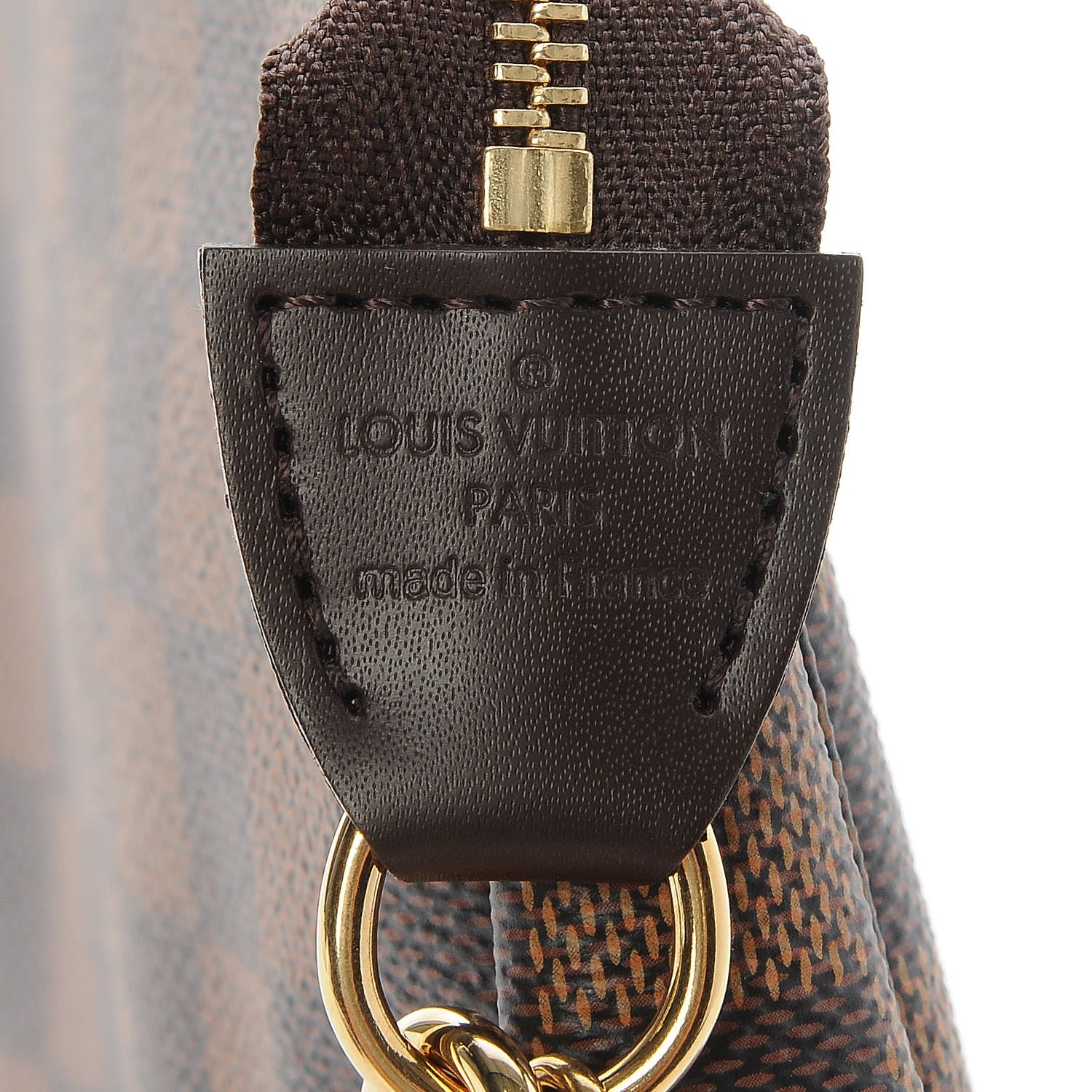 Louis Vuitton Damier Ebene Mini Pochette Accessories 5 of 7