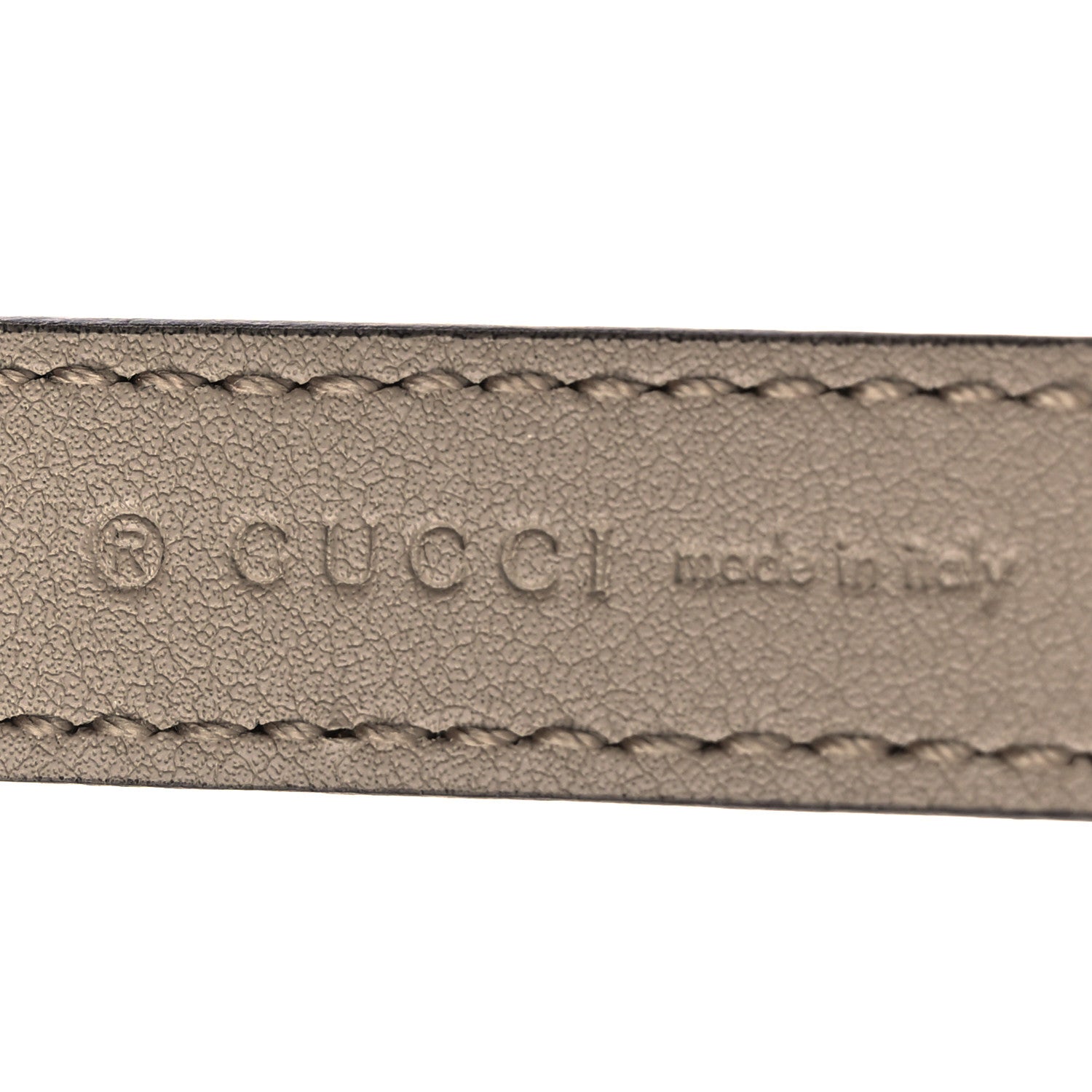 Gucci GG Supreme Monogram Jackie 1961 15mm Belt 80 32 Beige Brown 4 of 6