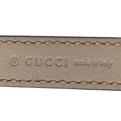 Gucci GG Supreme Monogram Jackie 1961 15mm Belt 80 32 Beige Brown 4 of 6