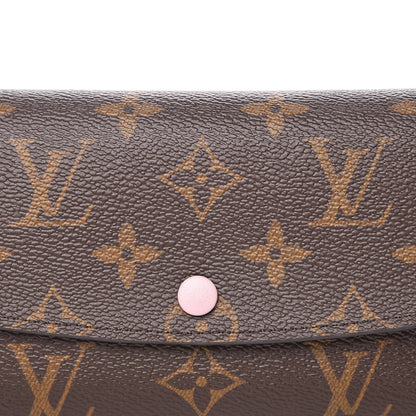 Louis Vuitton Monogram Emilie Wallet Rose Ballerine 5 of 9