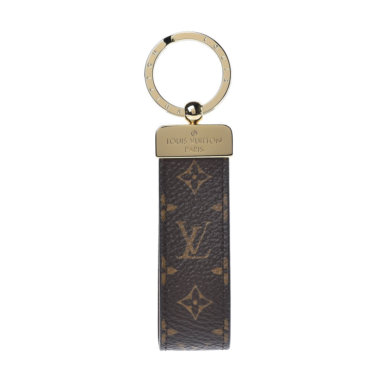 Louis Vuitton Monogram Dragonne Key Holder 1 of 5