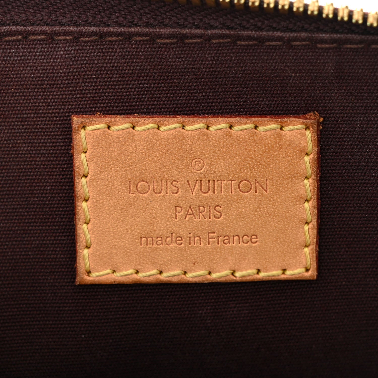 Louis Vuitton Vernis Alma BB Amarante 6 of 10