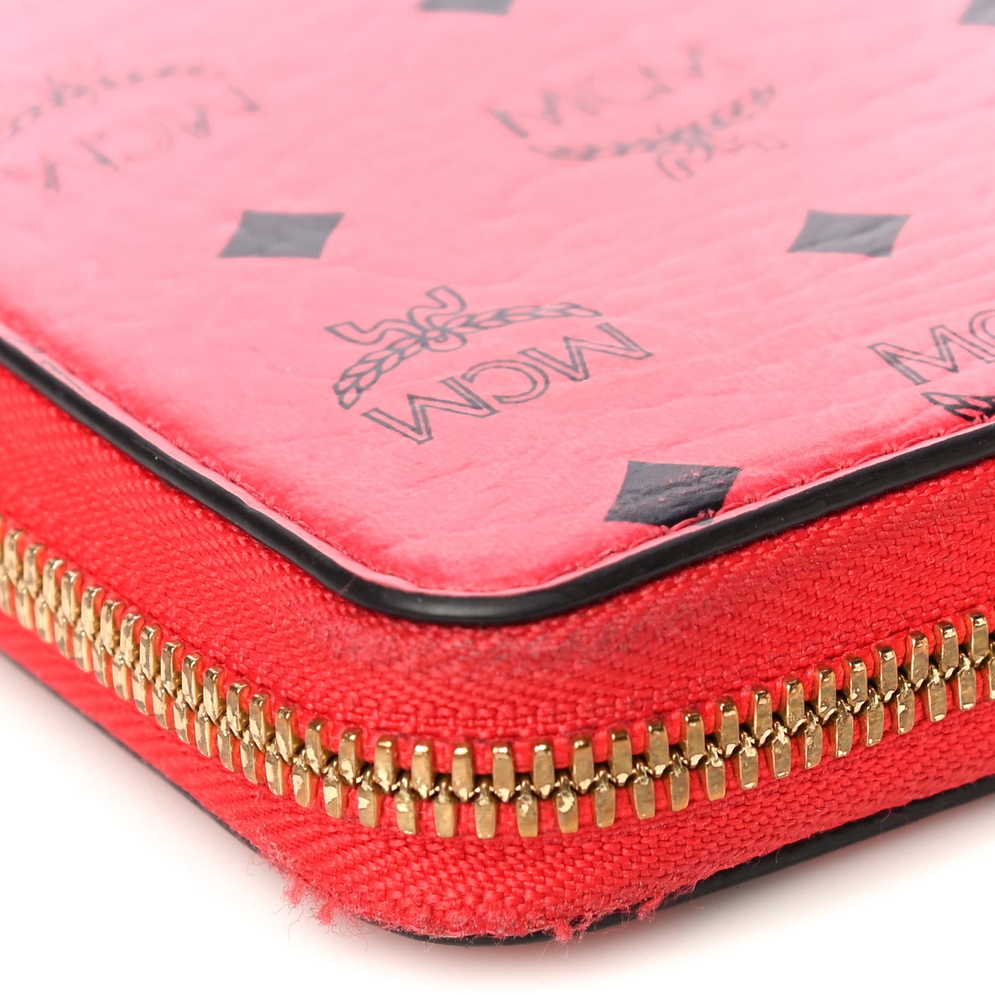 Visetos Large Zip Around Wristlet Wallet