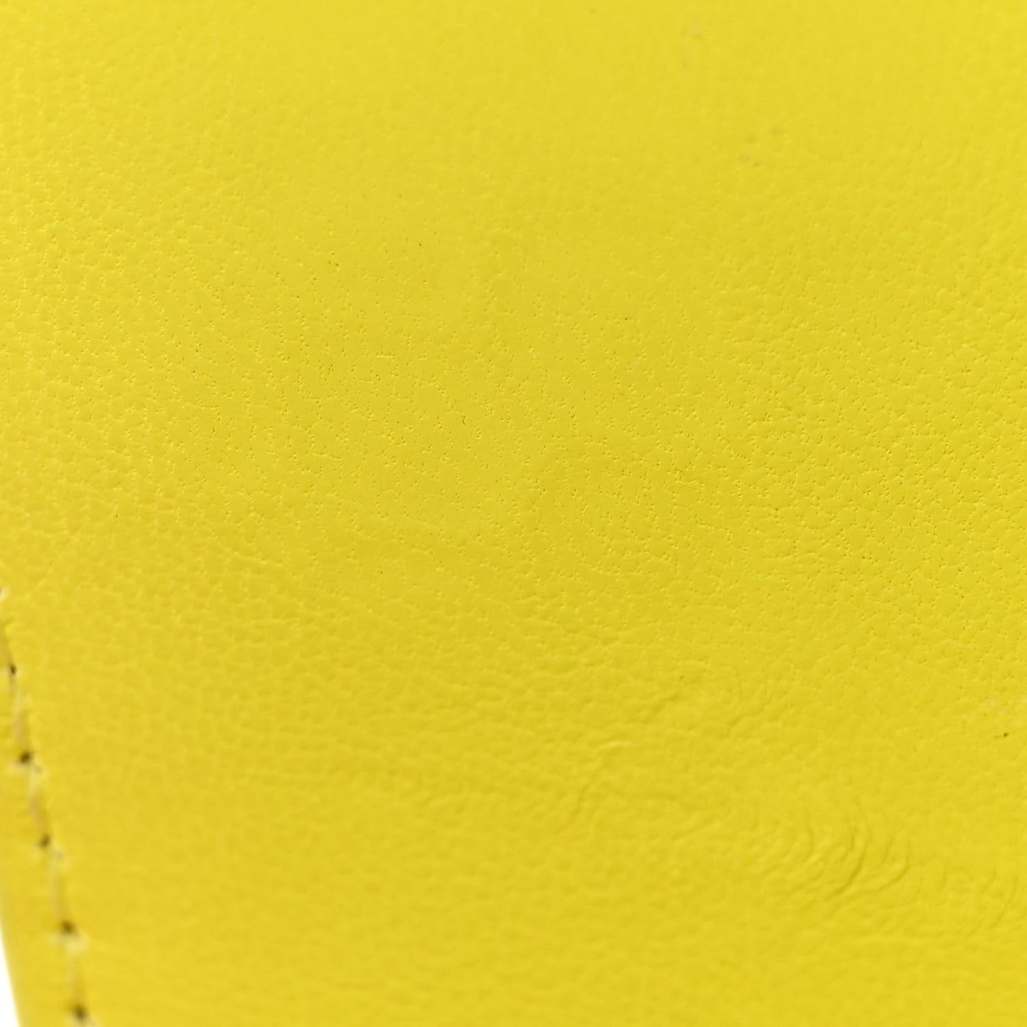Shiny Calfskin Crocodile Embossed Hourglass Stretch Sling Shoulder Bag Yellow