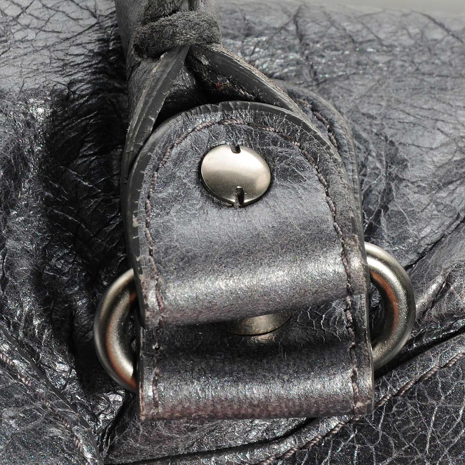 Balenciaga Agneau Velo Argent Fonce 11 of 13