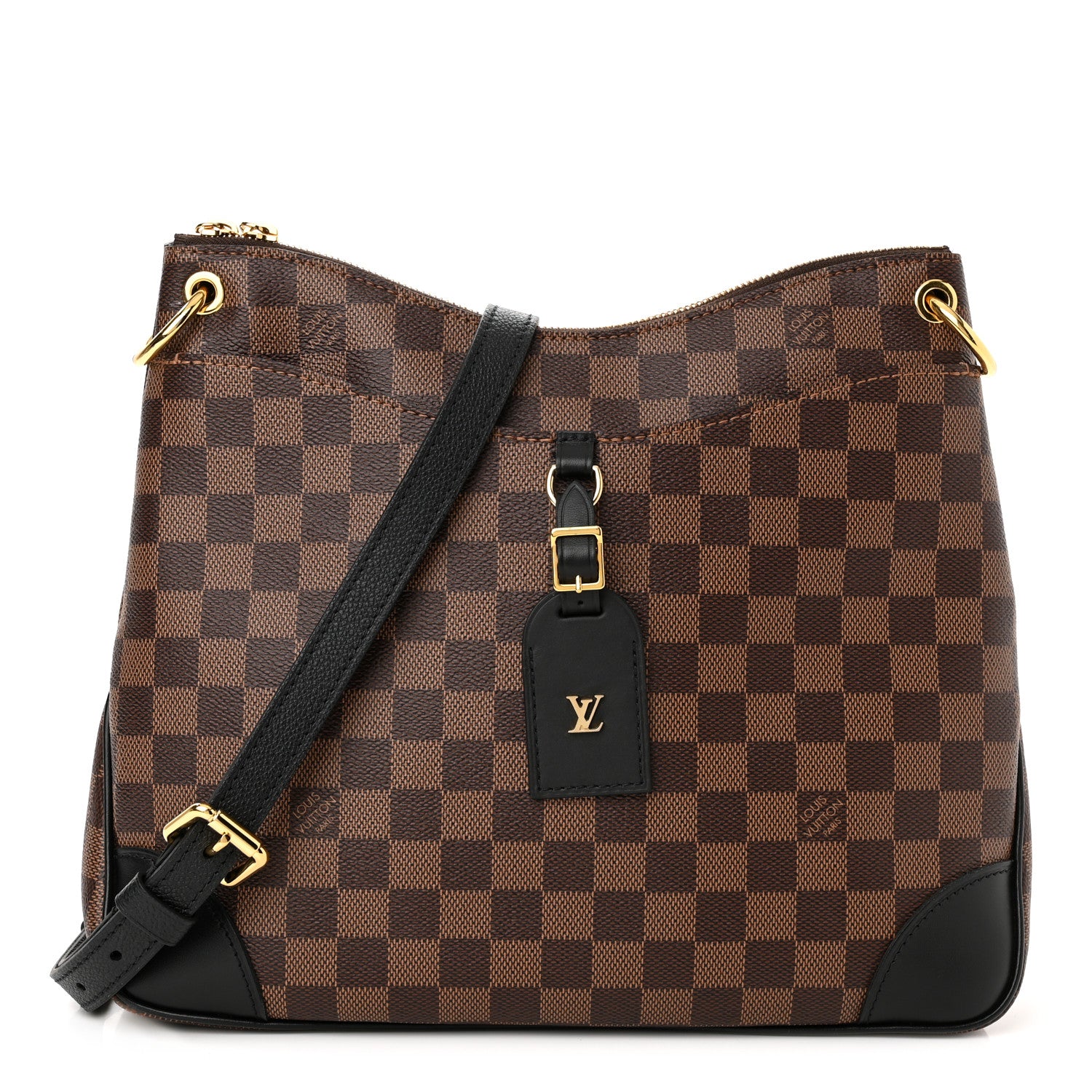 Louis Vuitton Damier Ebene Odeon MM Black 1 of 9