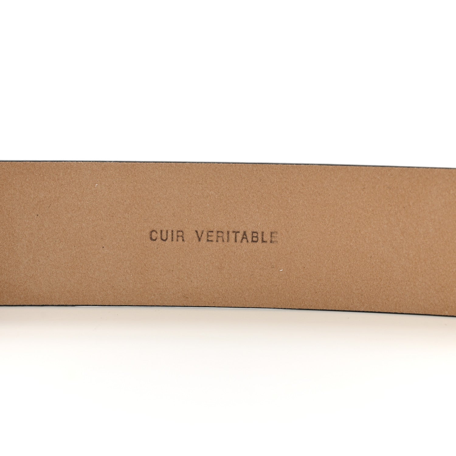 Chanel Calfskin Belt 95 38 Black 3 of 7