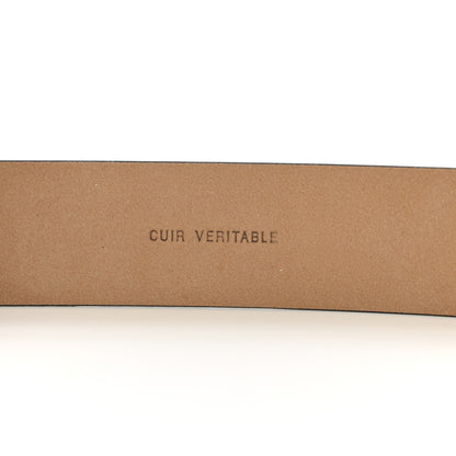 Chanel Calfskin Belt 95 38 Black 3 of 7