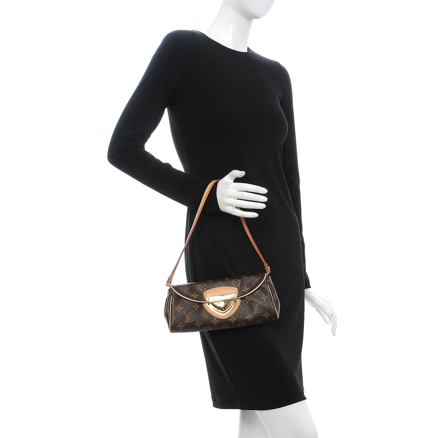 Monogram Beverly Clutch