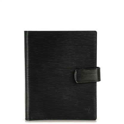 Louis Vuitton Epi Large Ring Agenda Black 1 of 7