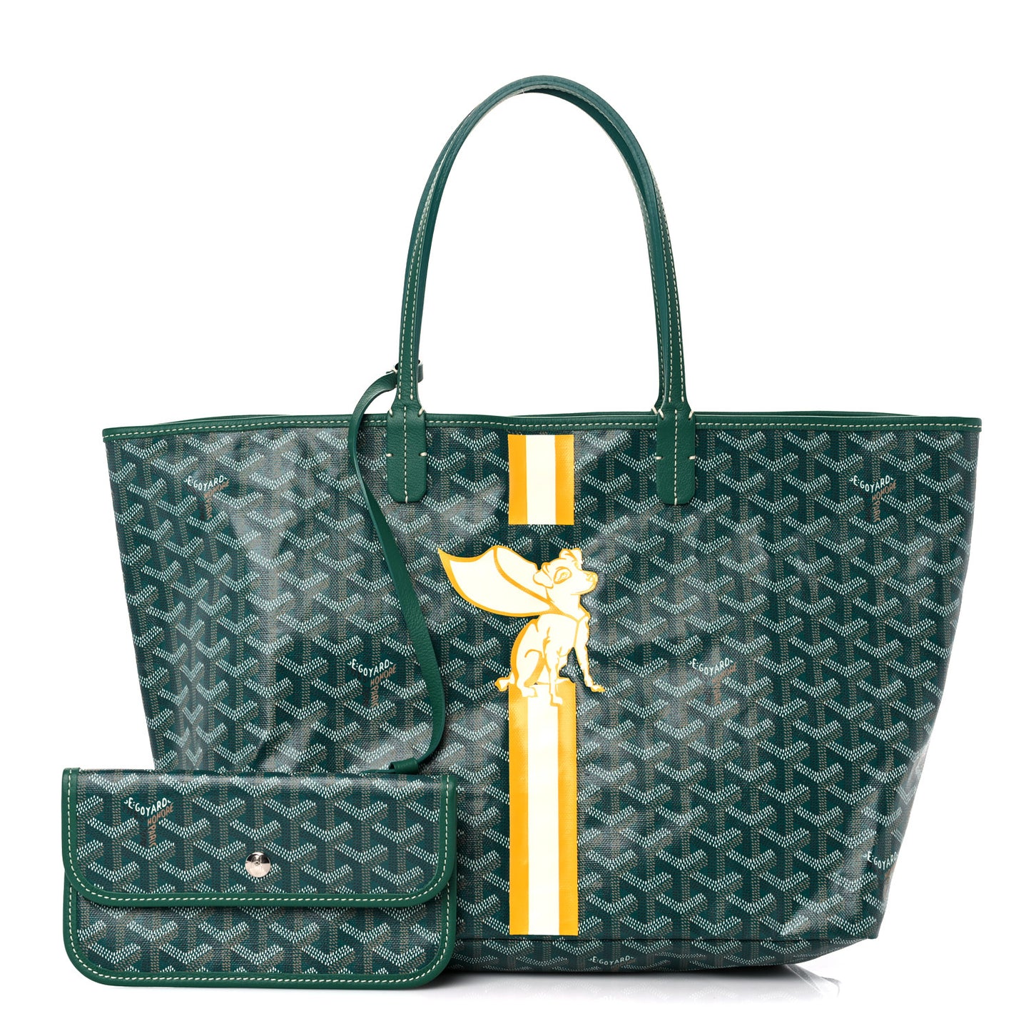 Goyardine Super Dog Saint Louis PM Green