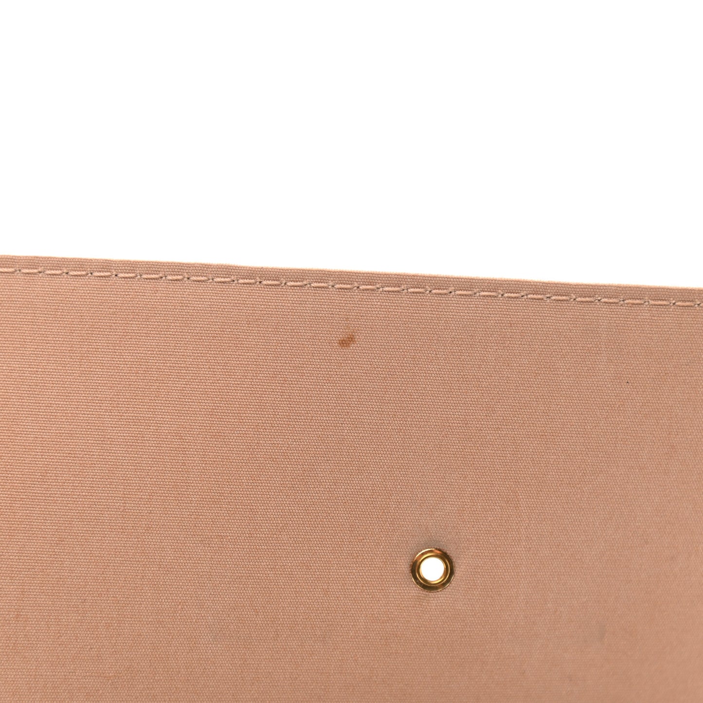 Patent Neo Sobe Louise Clutch Nude