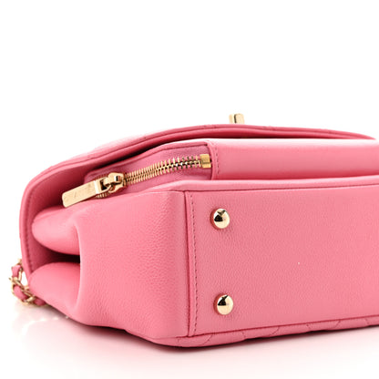 Chanel Caviar Quilted Small Business Affinity Flap Pink 9 of 11