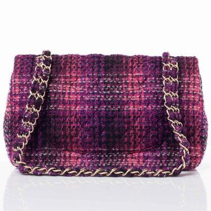 Chanel Tweed Medium Double Flap 4 of 10