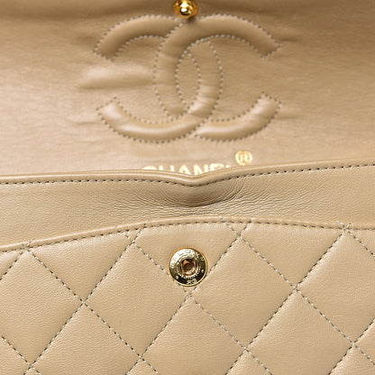 Chanel Lambskin Quilted Small Double Flap Beige 20 of 20