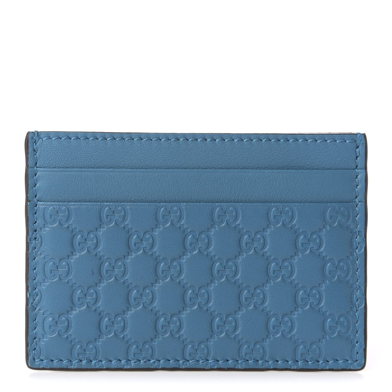 Gucci Microguccissima Card Holder Deep Cobalt 1 of 6