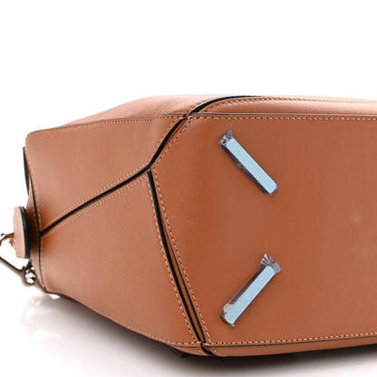 Loewe Calfskin Medium Puzzle Bag Tan 8 of 9