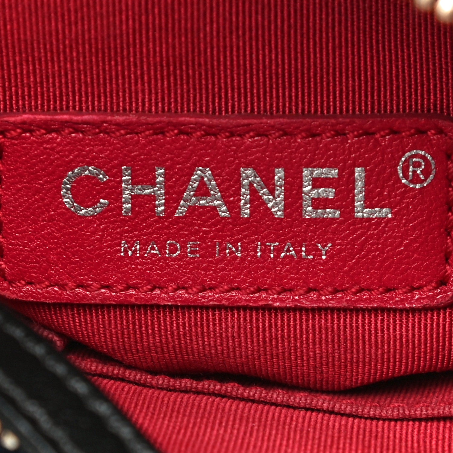 Chanel Aged Calfskin Quilted Small Gabrielle Hobo Navy Black 6 of 19
