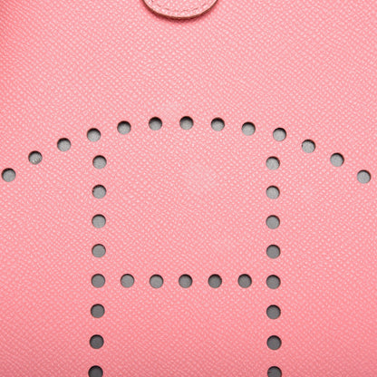 Hermes Epsom Evelyne III PM Rose Confetti 9 of 10