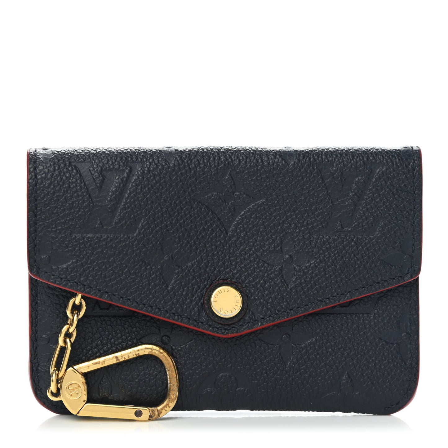 Empreinte Key Pouch Marine Rouge