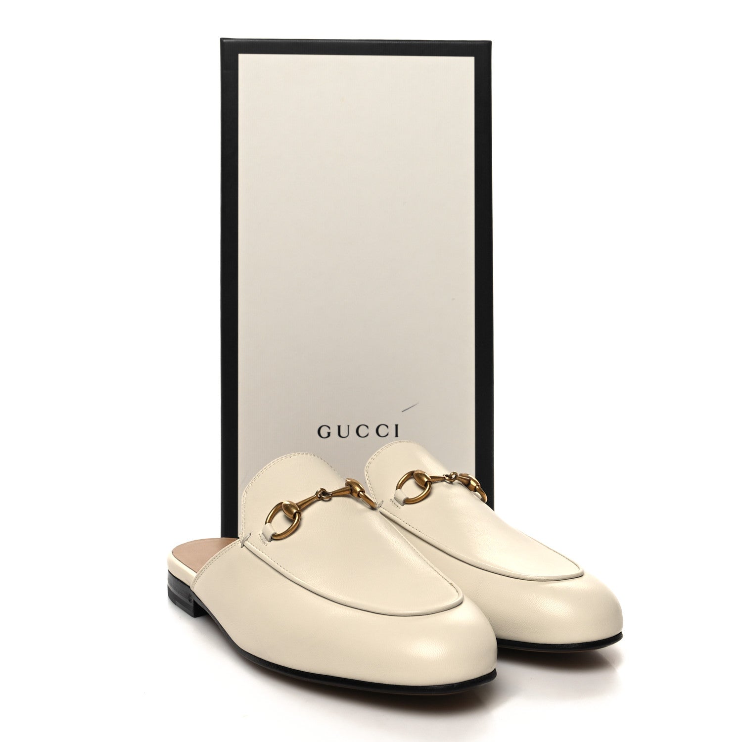 Gucci Malaga Kid Womens Princetown Slippers 36 Mystic White 9 of 9