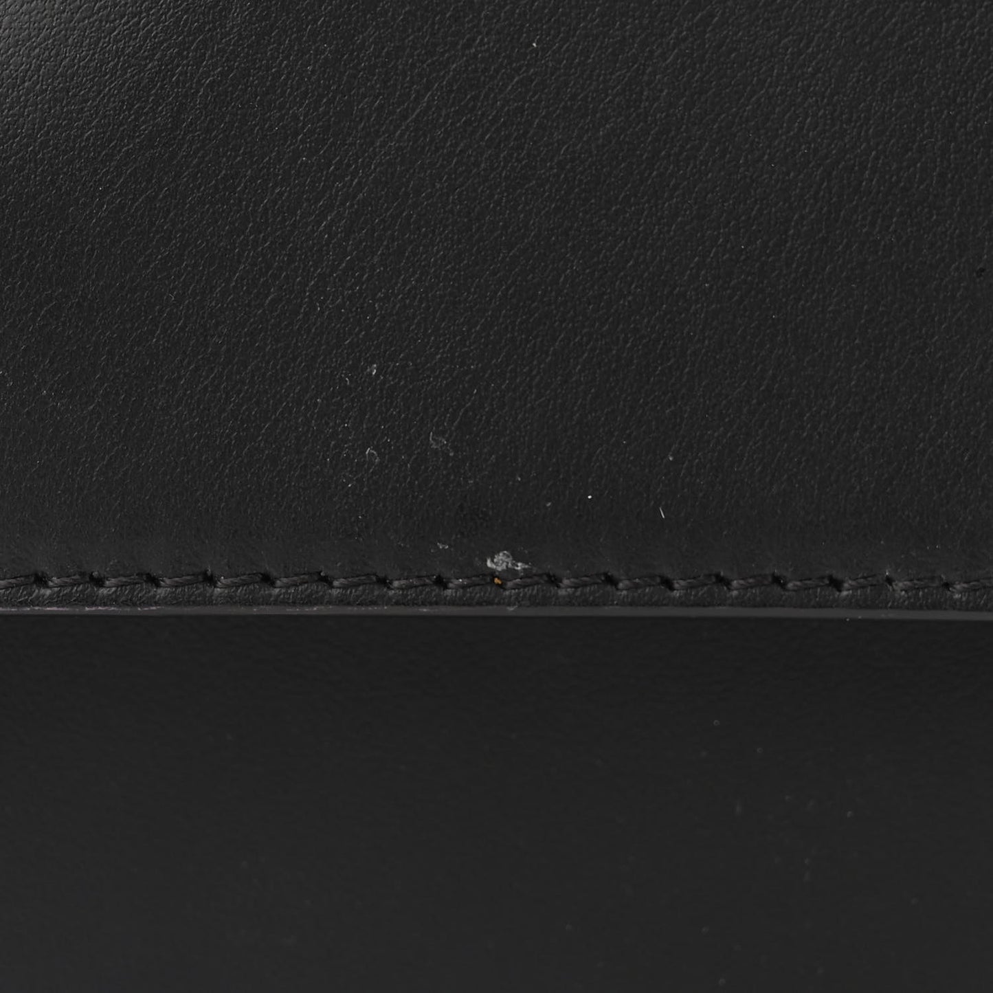 Vitello Century Opaco F is Fendi Kan I Shoulder Bag Black