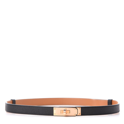Hermes Epsom Kelly Belt Black 1 of 4