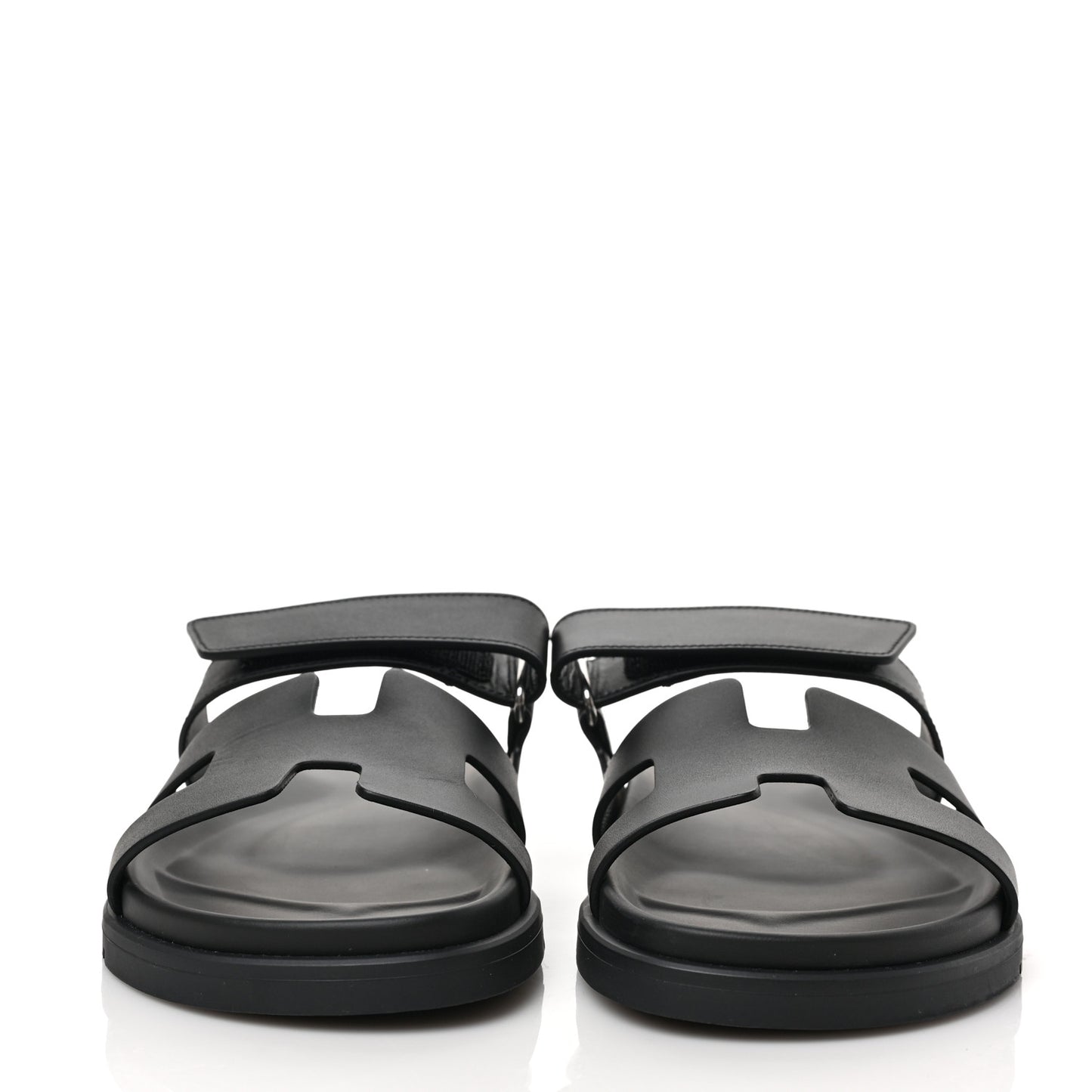 Calfskin Womens Chypre Sandals 39 Black