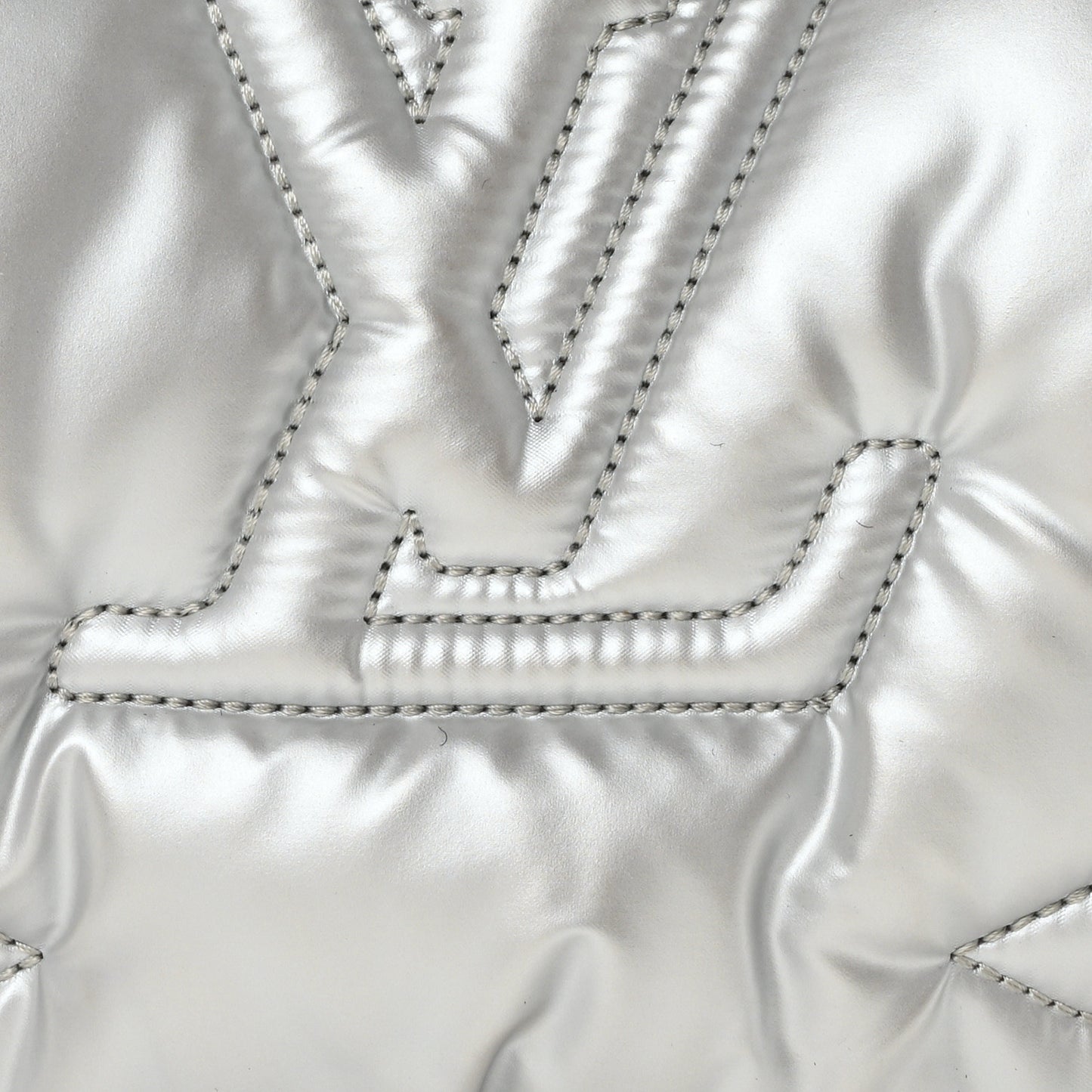 Econyl Mini Monogram Pillow Speedy Bandouliere 25 Silver