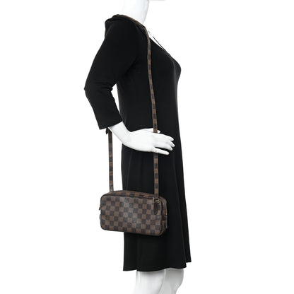 Louis Vuitton Damier Ebene Pochette Marly Bandouliere 2 of 14