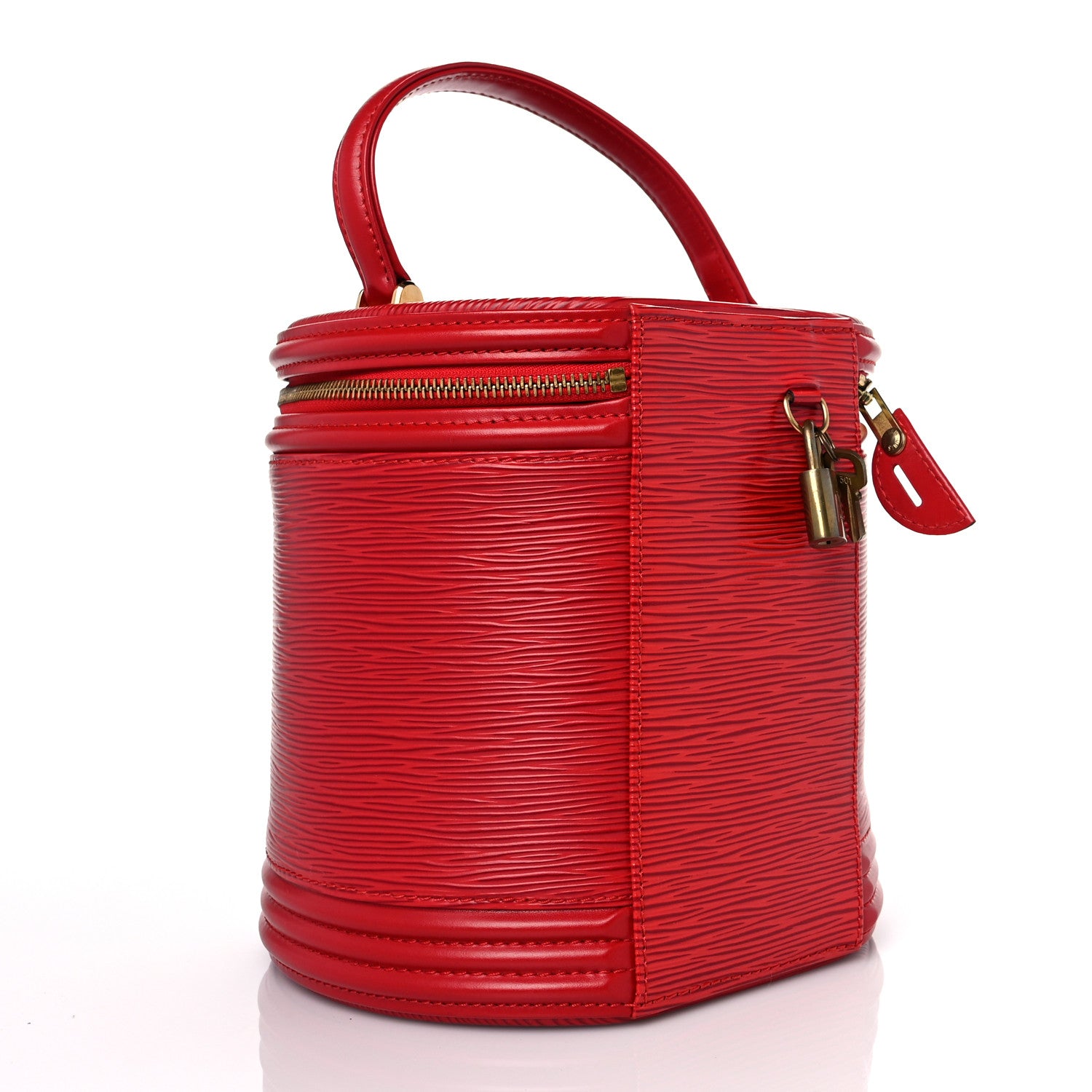 Louis Vuitton Epi Cannes Castillan Red 3 of 12