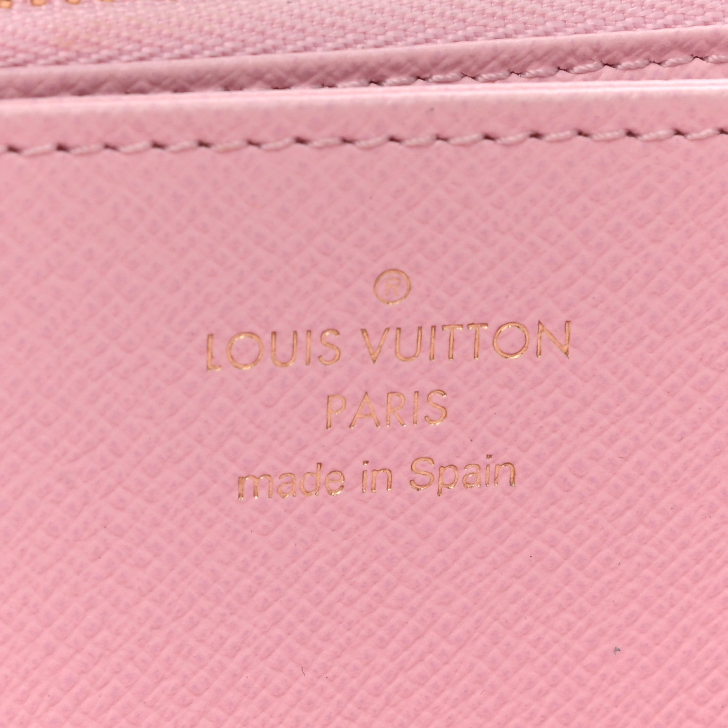 Louis Vuitton Monogram Giant By The Pool Zippy Wallet Light Pink 6 of 7