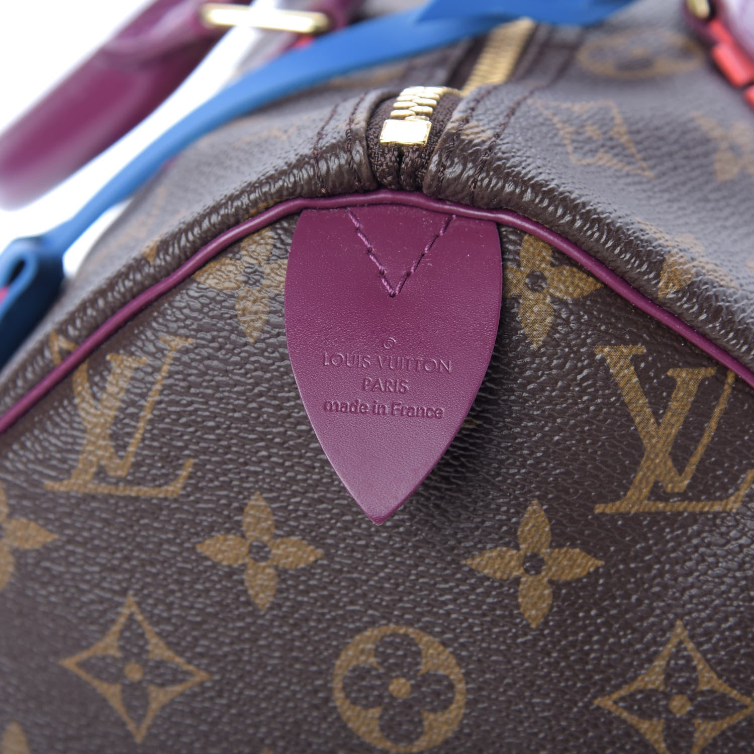 Louis Vuitton Monogram Totem Speedy 30 Magenta 8 of 8