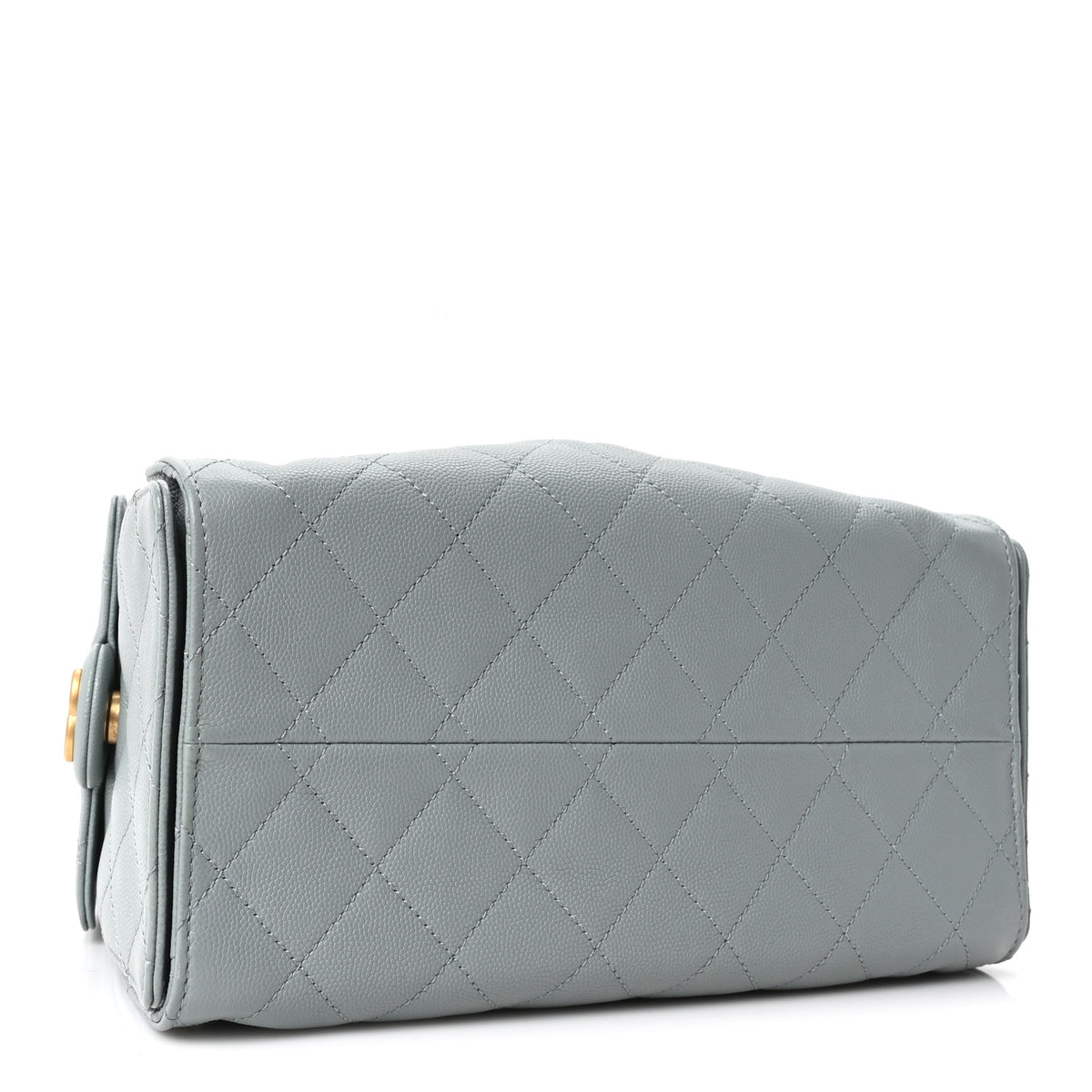 Chanel Caviar Quilted Small Chanel 25 Handbag Light Green 6 of 17