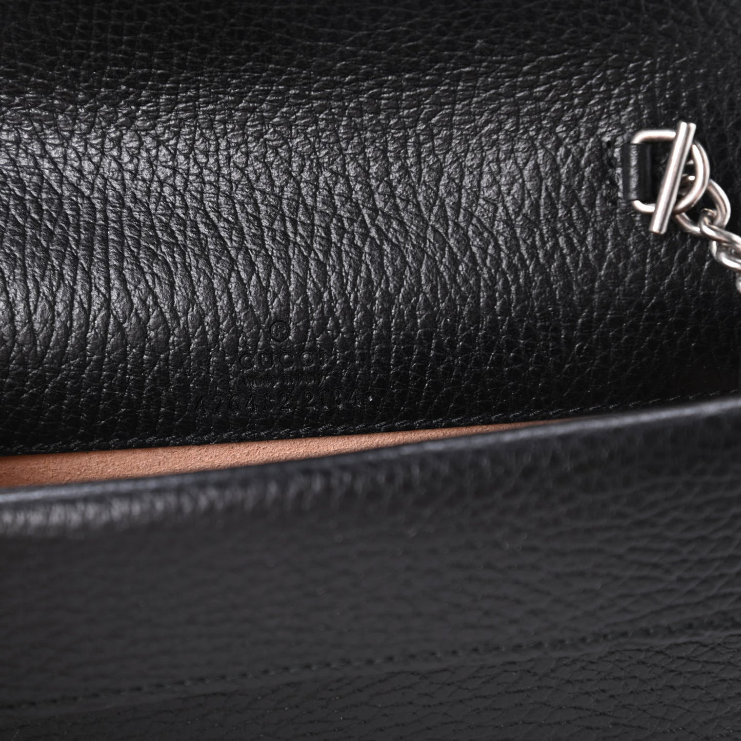 Calfskin Super Mini Dionysus Shoulder Bag Black